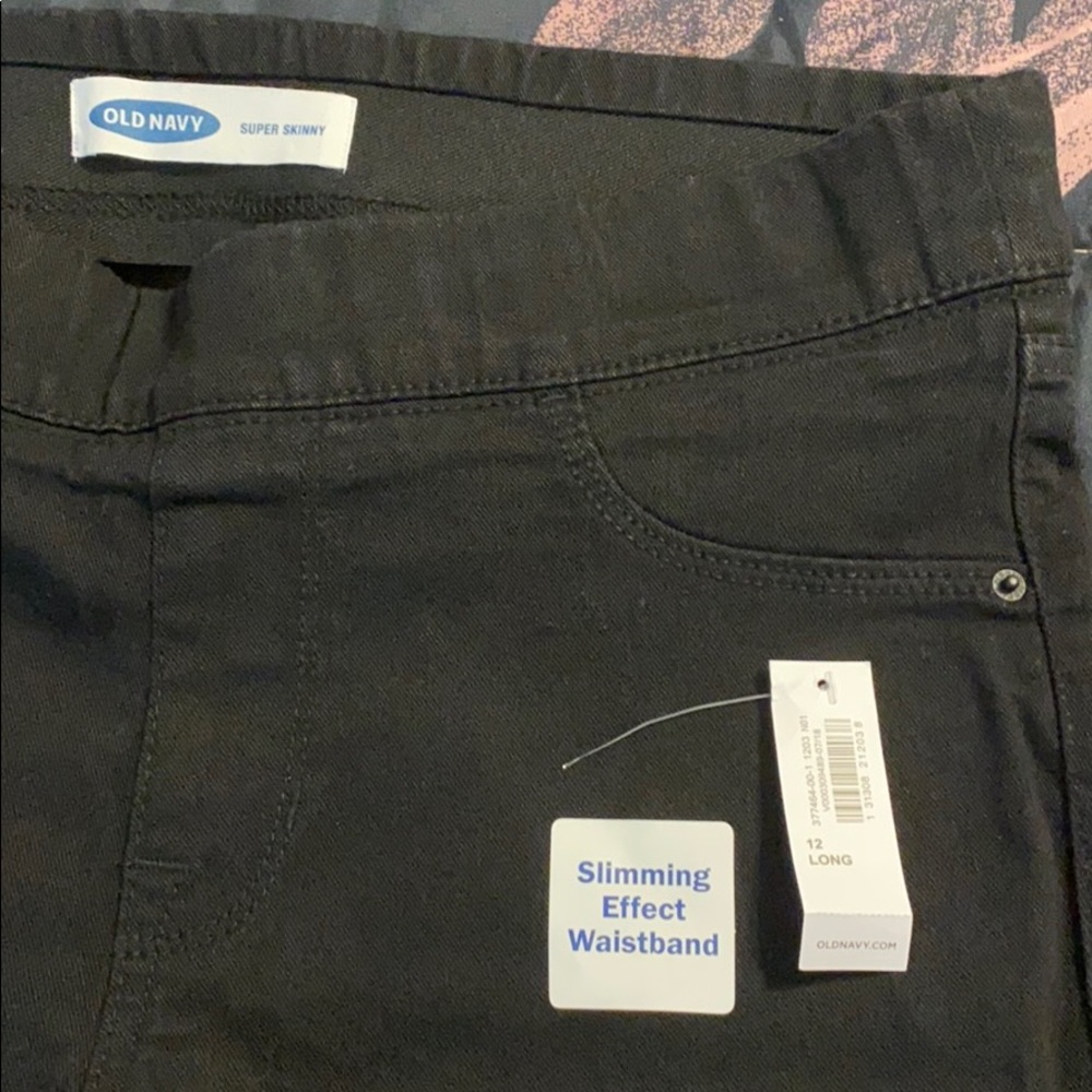 Old Navy Super Skinny Jeggings 12 long